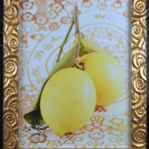 Untitled (Lemons on the Table) by Unknown 