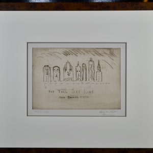 The Tall Sky Line from Therese's Window by Unknown 