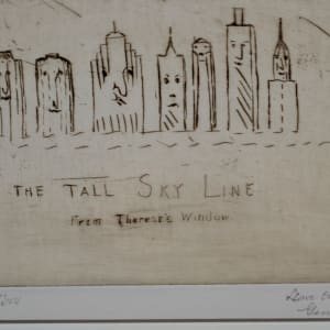 The Tall Sky Line from Therese's Window by Unknown 