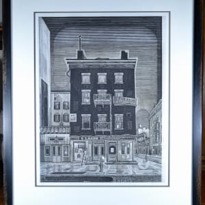 Black House, Bleeker Street by Armin Landeck 