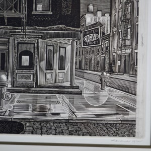 Black House, Bleeker Street by Armin Landeck 