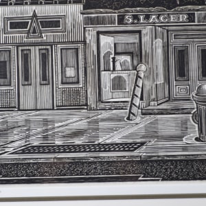 Black House, Bleeker Street by Armin Landeck 