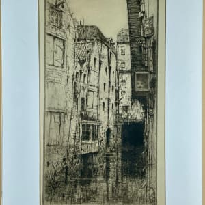 Grimnessesluis - A Canal at Amsterdam by James McBey 