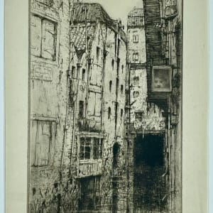 Grimnessesluis - A Canal at Amsterdam by James McBey 