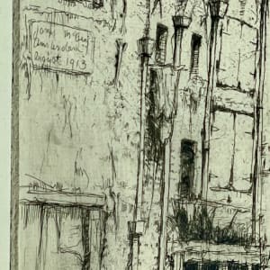 Grimnessesluis - A Canal at Amsterdam by James McBey 