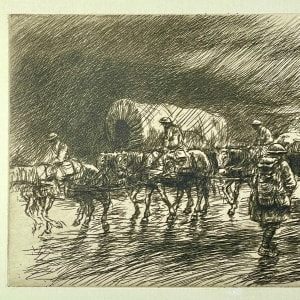 Artillery Train by Kerr Eby 