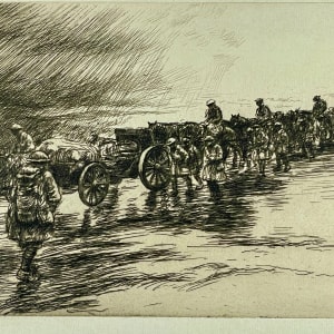 Artillery Train by Kerr Eby 