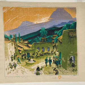 Morning in Mexico by Gustave Baumann 