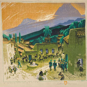 A Morning in Mexico by Gustave Baumann
