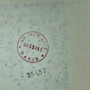 Untitled (fabric or textile design) by Arthur Litt 