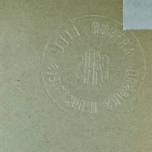 Untitled (fabric or textile design) by Arthur Litt 