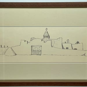 Untitled (New Mexico Adobe Church) by Unknown (attributed to Joe Cannon) 