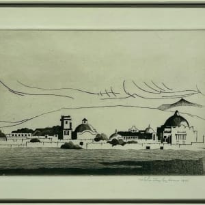 Puebla (sketch) by John Taylor Arms