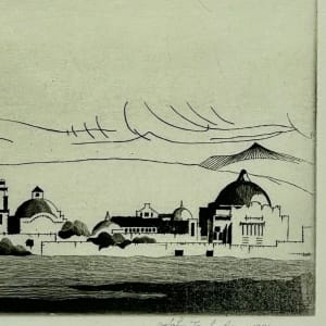 Puebla (sketch) by John Taylor Arms 