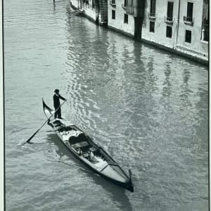 Untitled (Gondola for hire) by Unknown (attributed to Norman Gordon)