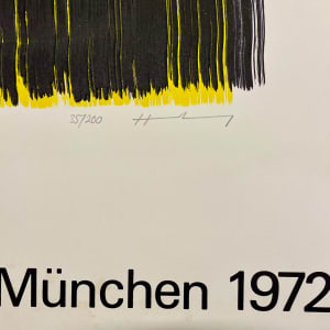 Untitled, from the Munich Olympics Portfolio, 1972 by Hans Hartung 