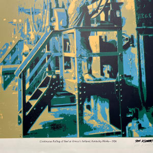Continuous Rolling of Steel at Armco's Ashland Kentucky Works - 1924 by Sam Ashworth 