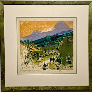 A Morning in Mexico by Gustave Baumann 
