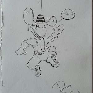 Dizzy Dinosaur by Johnny Lancaster, Image 1.