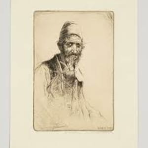 The Armenian (earlier state) by Armin Landeck 