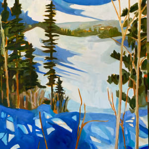 Coney Flats Nordic Afternoon by Monica E Carroll