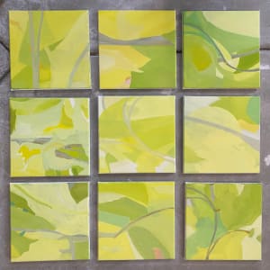 Maple Shapes Mural by Monica E Carroll