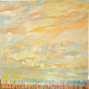 Salt,Sky, Water #4 by Monica E Carroll