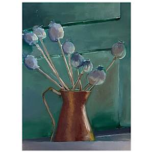 Poppyseed pods, 2022 by Jen Chau, Image 1.