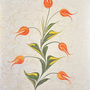 Lale Ebrusu (Marbled Tulip) by Busra Dalgic