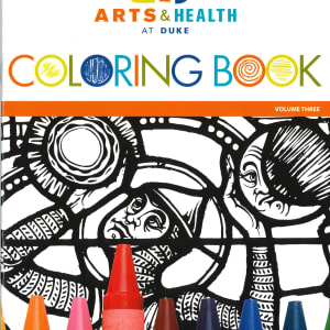 Arts and Health Coloring Book Volume 3 - Duke University Chapel Stained Glass Windows by Bill Gregory