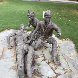 65th Commemorative Statue Group by Stephen Smith 