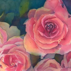Giant Showy Rose by Lois Blasberg 