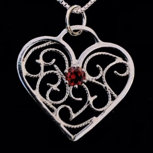 Heart Necklace by Bonnie Toney
