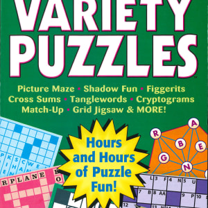 Arts and Health Variety Puzzle Book