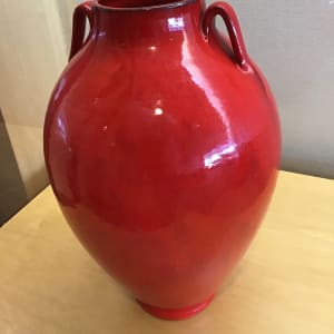 Tang Vase Red by Ben Owen III 