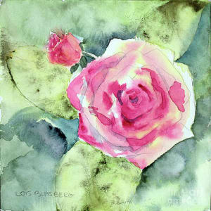 Watery Rose by Lois Blasberg 