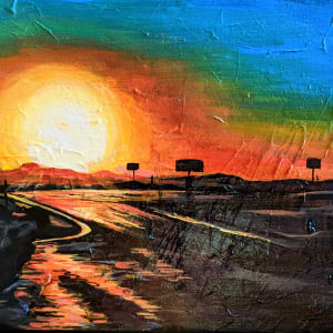 Desert Sunrise by Sonya Kleshik