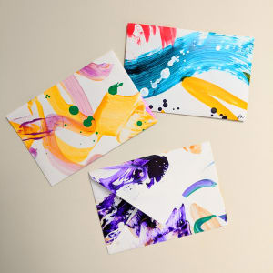 Handpainted & Handcrafted Envelope by Sonya Kleshik 