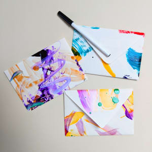 Handpainted & Handcrafted Envelope by Sonya Kleshik 