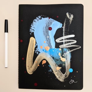Handpainted Journal by Sonya Kleshik 