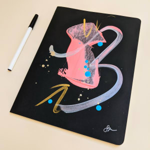 Handpainted Journal by Sonya Kleshik 