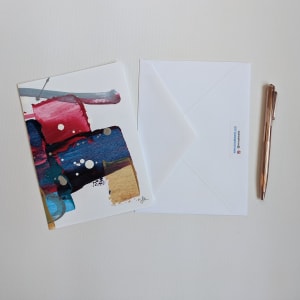 Large Handpainted Greeting Card with Envelope by Sonya Kleshik