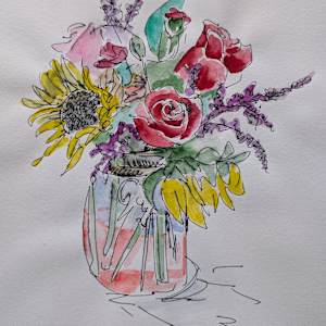 Garden Bouquet by Sonya Kleshik 