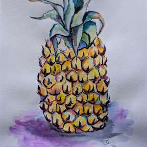 Balinese Pineapple by Sonya Kleshik 