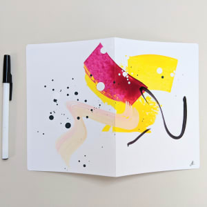 Large Handpainted Greeting Card with Envelope by Sonya Kleshik 