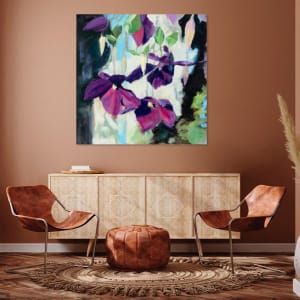 Summer Clematis by Shobha Jetmalani 