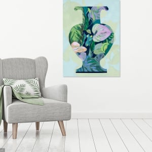 Anthurium Vessel by Shobha Jetmalani 