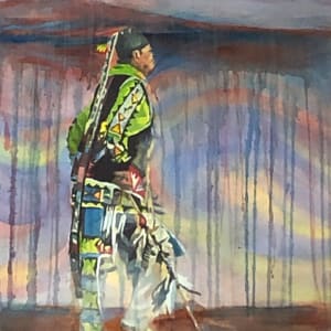 Lakota Dancer by April Rimpo