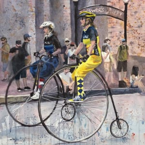 Warming Up for the Race by April Rimpo