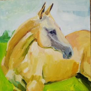 Akhal Teke Horse by Rachel Catlett